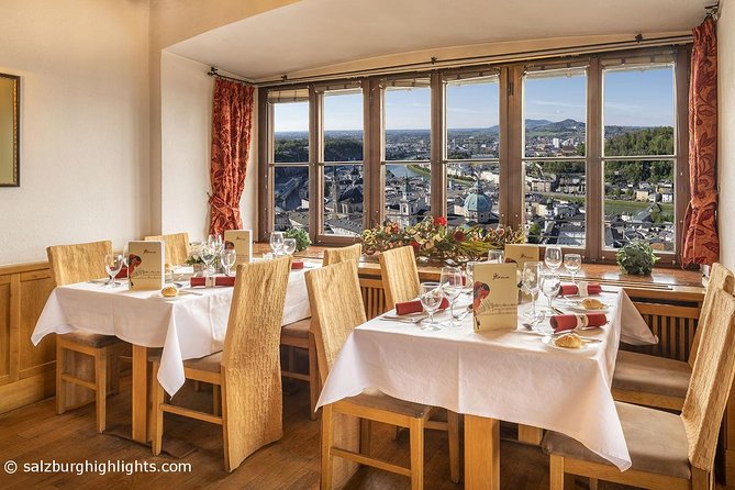 Best of Mozart Concert and Dinner or VIP Dinner at Fortress Hohensalzburg - Views you’ll remember, and how to make them matter