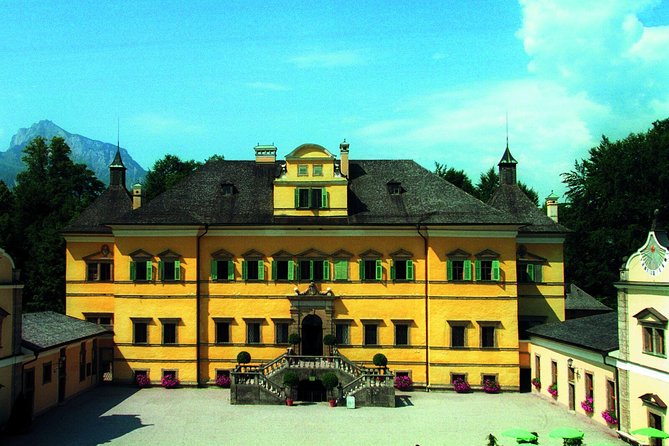 Discover Salzburg by bike: Fun and informative - Mirabell and Mirabellgarten: gardens, Pegasus, and Sound of Music steps