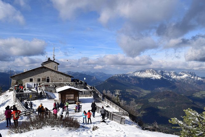 Eagle's Nest and 'The Where Eagles Dare Castle' of Werfen - Obersalzberg context: Berghof ruins and the Hotel zum Türken area
