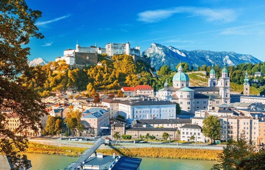 From Vienna: Austrian Lakes and Salzburg Private Tour - Mirabell Palace and gardens: Do Re Mi in real place form