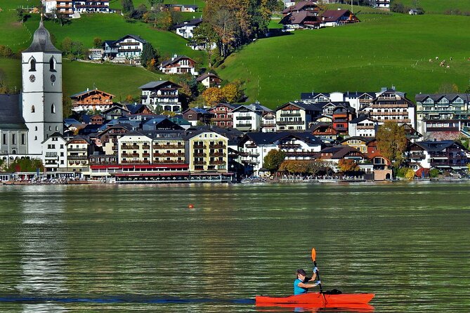 Full-Day Minivan Tour From Salzburg to Hallstatt with 5 Fingers,Lakes&Mountains - St. Wolfgang and Bad Ischl: lakeside views plus WWI backstory