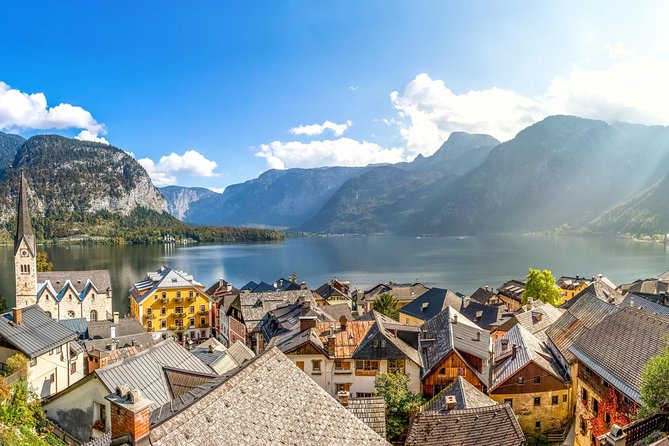Hallstatt & The Hills are Alive - Red Bull headquarters: the odd photo stop that works