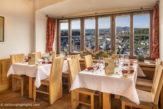 Mozart Concert and Dinner or VIP Dinner at Fortress Salzburg with River Cruise - Key points to know before you go