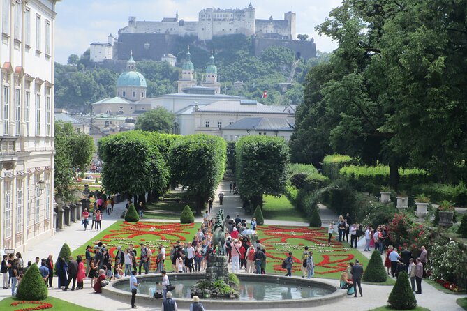 Private walking tour through the old town of Salzburg - Kapitelplatz, St. Peter’s Abbey, and the Fortress View