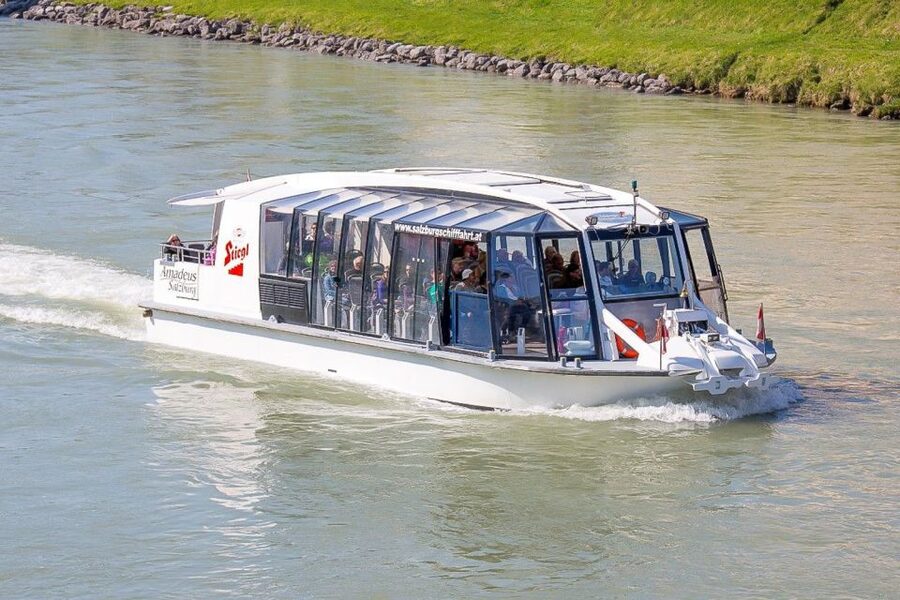 Salzburg: Boat Ride on the Salzach River - Hagen and Tennen Mountain Range: Why the Scenery Feels Bigger Here