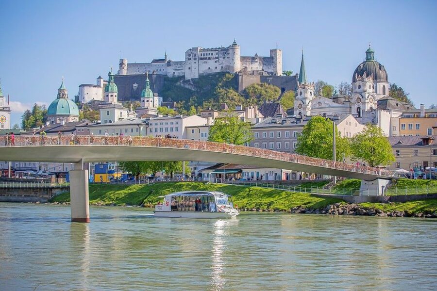 Salzburg: Boat Ride to Hellbrunn and Palace Visit - The Salzach boat ride: views with a real change of pace