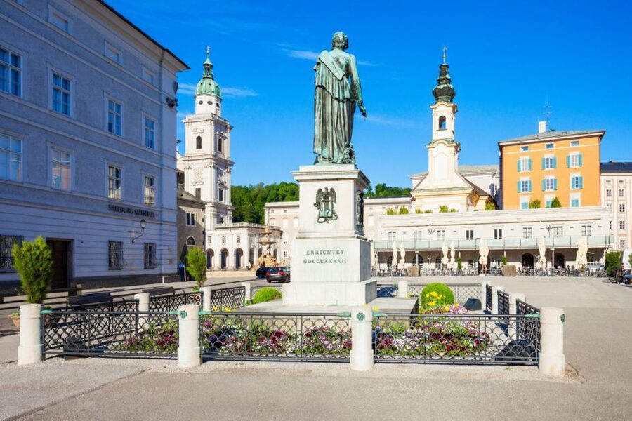 Salzburg: Life of Mozart Private Guided Walking Tour - Salzburg Cathedral, Mozart Square, and the monument trail