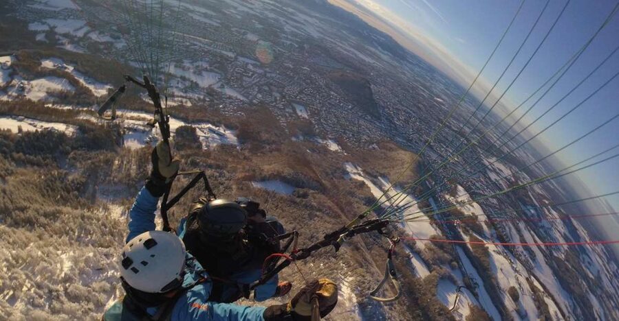 Salzburg like an eagle: tandem paragliding from Gaisberg - Getting to the Top: Bus 151 and the Goasnalm Hangout