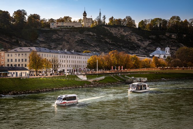 Salzburg Panorama Cruise on the Salzach river - River levels and weather: why your views might change