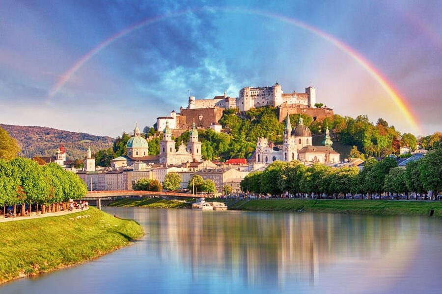 Salzburg Tour: Mirabell Gardens, Sound of Music, Mozart - Mirabell Palace Gardens and Sound of Music scenes you can connect